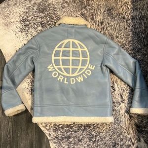 Boohoo Mens Aviator Jacket